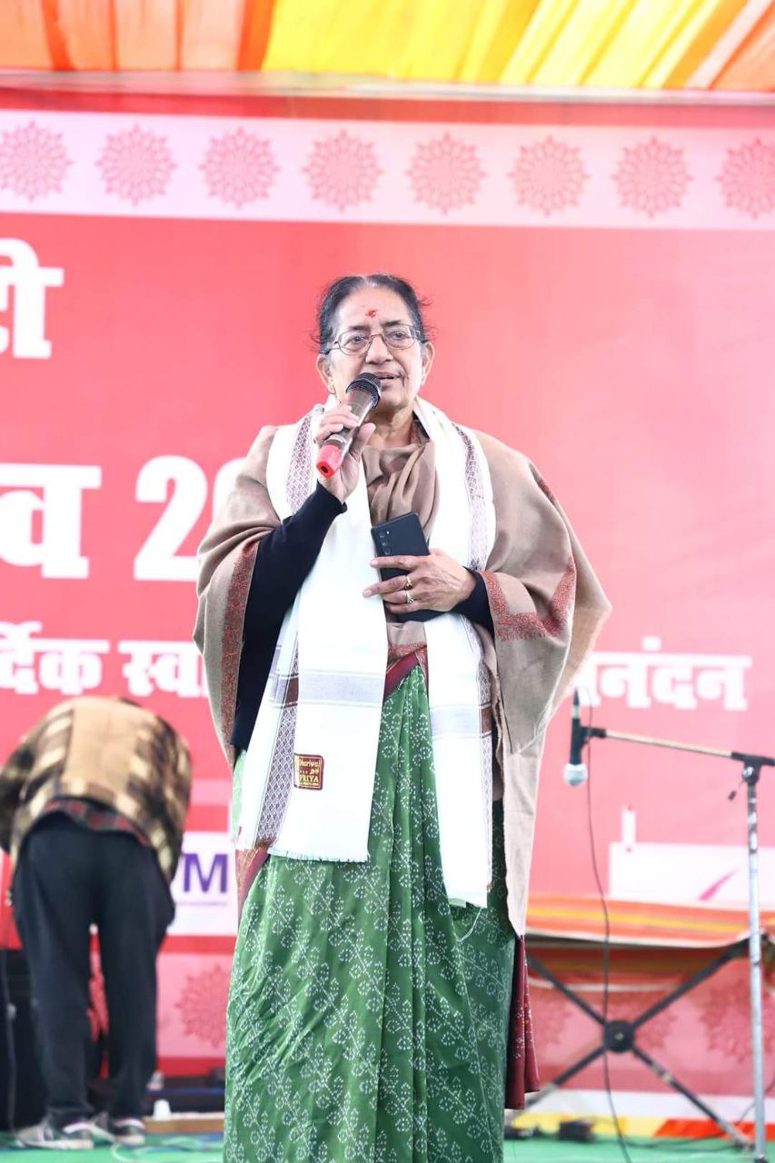 Savita Kapoor at a women's empowerment event