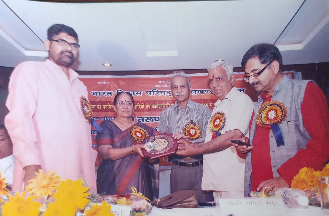 Savita Kapoor in a panel discussion
