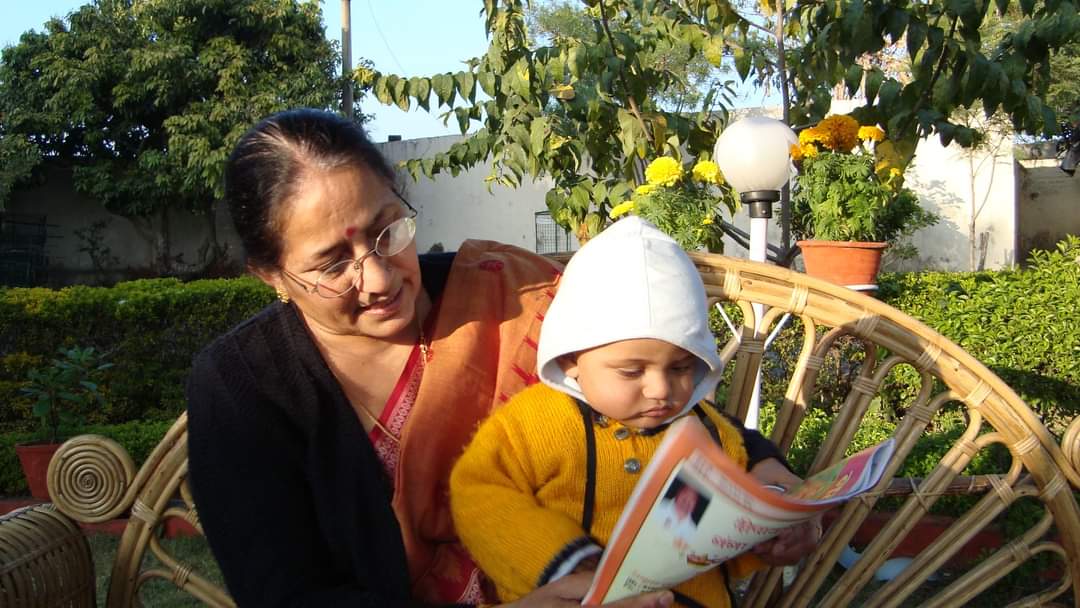 Savita Kapoor at a press conference
